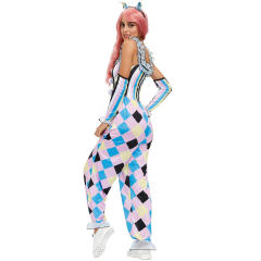 Carnival Clown Costumes Circus Performance Uniforms Halloween Costumes PQMR4568