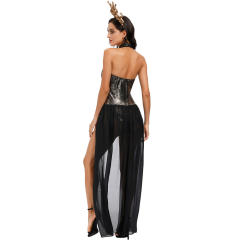Halloween Hydra Witch Roman Girl Costume masquerade Fancy Dress PQMR4517