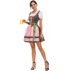 German Oktoberfest Costumes Women Beergirl Dresses Carnival Party Uniforms PQMR1557