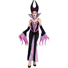 Sexy Witch Costume Vampire Evil Demon Queen Costume Magic Uniform PQMR9073