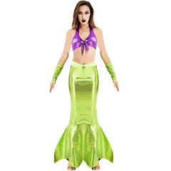 Women Game Uniforms Cosplay Halloween Costumes Mermaid Outfits PQMR3336