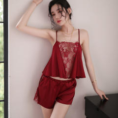 Lace Sexy Lingerie Sets Women Pajamas Home Wear PQAR5131B