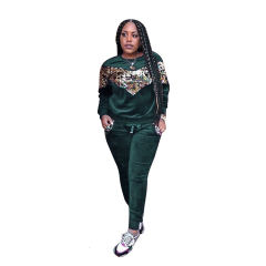 Chic Autumn Women's Two Piece Pants Spring Sweetheart Tracksuits PQCM278A