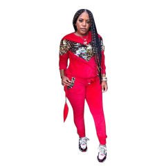 Chic Autumn Women's Two Piece Pants Spring Sweetheart Tracksuits PQCM278A