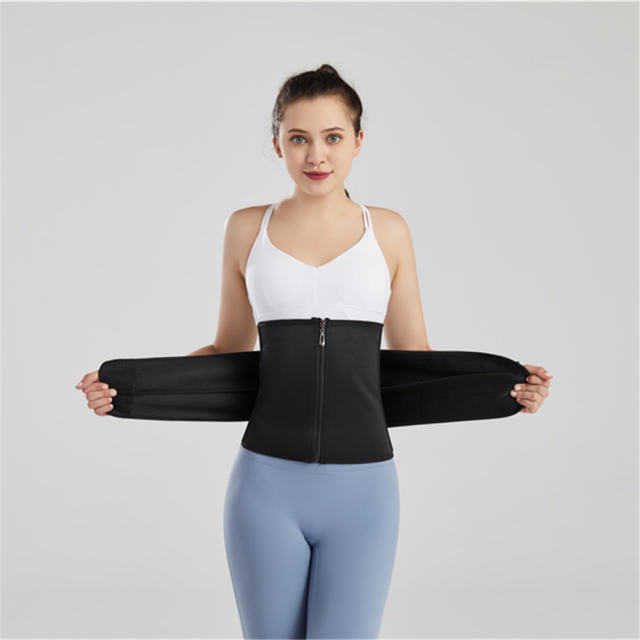 Postpartum Body Sculpting Yoga Exercise Waist Trainers Double Waist Belt PQXH822B