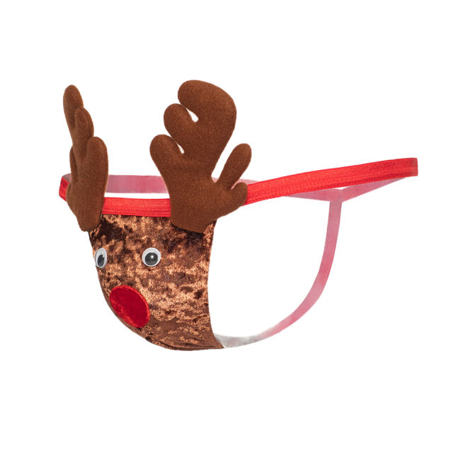Men's Sexy Underwear Cute Cartoon Fawn T-string Gay Thong PQ7276
