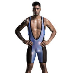 Men Sport Uniform Temptation Nightclub Sexy Sailor Suit Jumpsuit PQ7239