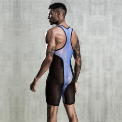 Men Sport Uniform Temptation Nightclub Sexy Sailor Suit Jumpsuit PQ7239