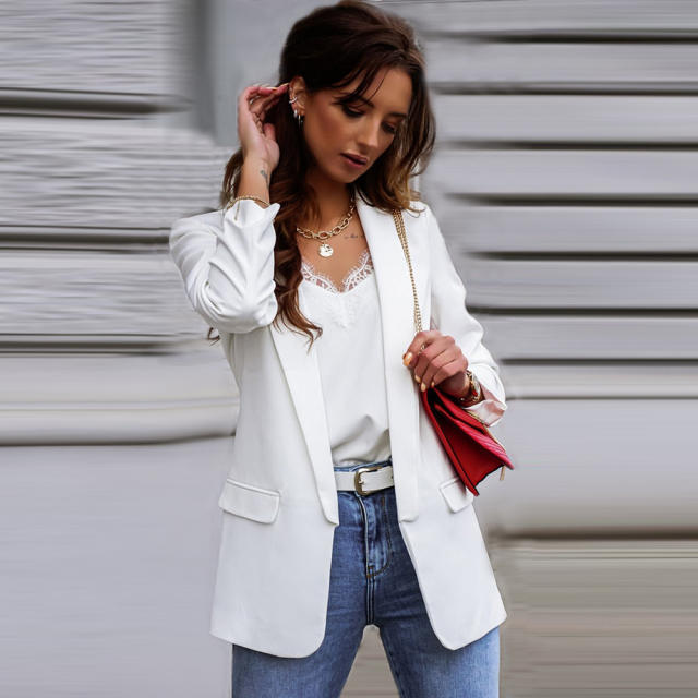 Winter Clothing Professional OL Coat Autumn Women Small Suit PQLQ028B