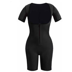 Women Slimming Tracksuit Neoprene Sauna Sweating Vest Zipper Bodysuit PQYR066A