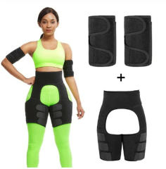 Leg Shaping Sauna Sweaty Buttocks Sweating Corset Neoprene Waist Support PQ55523B