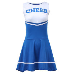 Green Color Cheerleaders Costume for Women School Girl Sport Uniform PQMR40E