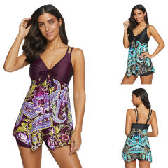 Women Super Size Swimsuit 5XL Loose Beachwear Plus Size Beach Dress PQ2027