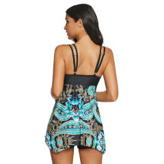 Women Super Size Swimsuit 5XL Loose Beachwear Plus Size Beach Dress PQ2027
