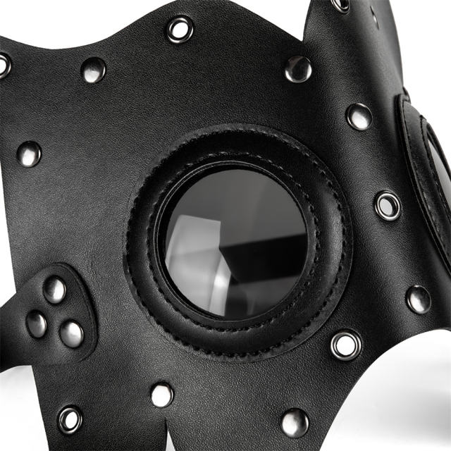 Steampunk Halloween PU Mask Cosplay Masquerade Party Mask PQPBM024