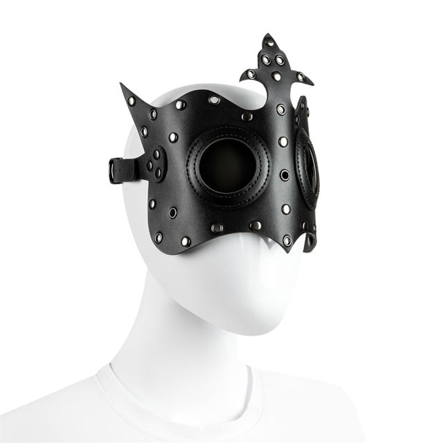 Halloween Cosplay PU Mask Bar Punk Party Easter Mask PQPBM021
