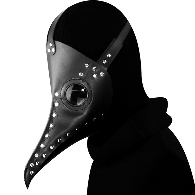 Steampunk Party Props Halloween Plague Beak Doctor Mask PQHG083B