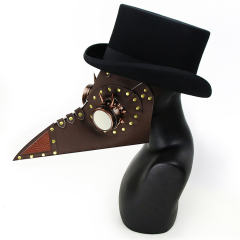 Steampunk Plague Beak Mask Halloween Holiday Party Props PQHG073