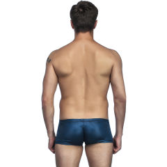 Men's Sexy Underwear Patent Leather Slim Boxer Briefs PQMP006A