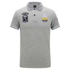 White Summer Cotton Lapel POLO Shirt Short Sleeve Men's Sports T-shirts PQ087A