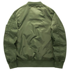 Men's Plus Size Casual Coat American Bomber Jacket PQ8805A