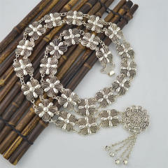 Fashion Flower Waist Chain Dance Waist Beach Leisure Body Chain PQ6975