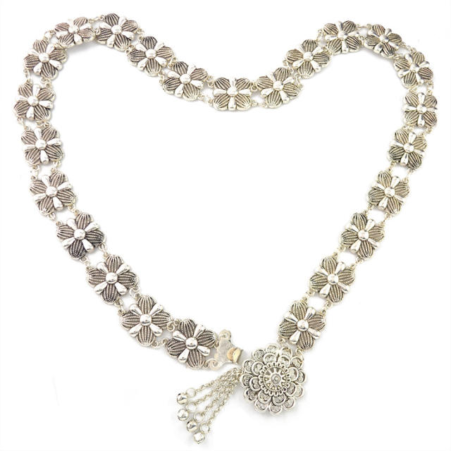 Fashion Flower Waist Chain Dance Waist Beach Leisure Body Chain PQ6975
