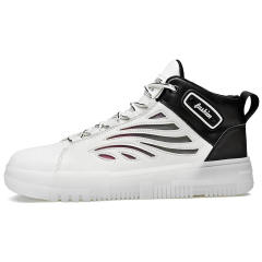 Casual Skater Shoes Faux Leather Skate Sneakers Male Trendy Board Shoes RL8996C