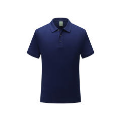 Grey Pure Cotton Lapel Work Shirt for Men Women Officer Polo Shirts PQ7988B