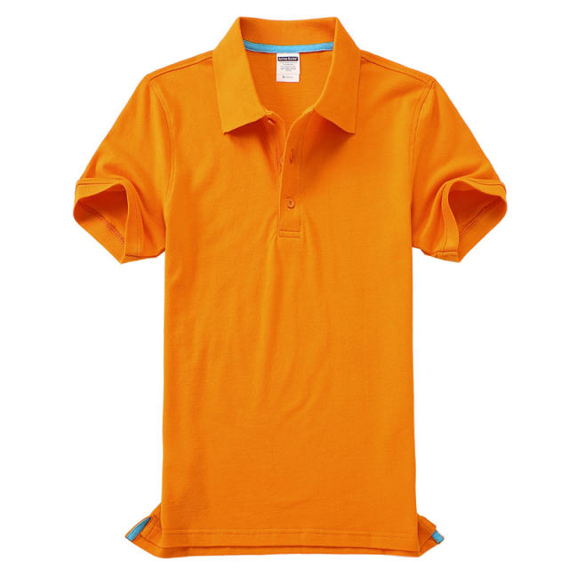 Light Green Women Advertising Shirts Pure Cotton POLO Shirts Men Workwear PQ4P002N