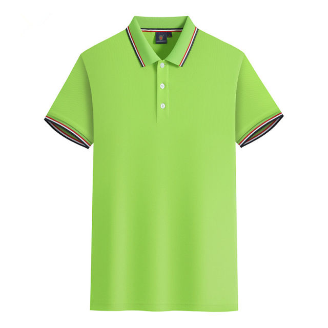 Grey HAVVA PIQUE Cotton Work Clothes T-shirt Custom Men Polo Shirts PQ8538B