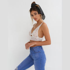 High Quality Lace Bra Set For Women Sexy Crop Tops PQB086A