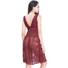 Lace Babydoll Lingerie For Women Plus Size Sexy Sleepwear PQYM7815C