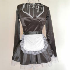 Fetish Maid Costumes For Women Steampunk Club Wear PQLK2062