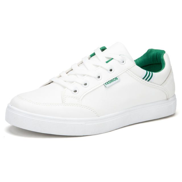 Spring PU Skater Shoes Men Faux Leather Board Shoes PQQJBX51C