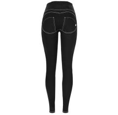 Fashion High Waist Zipper Jeans Women Trend Bubble Butt Denim Trousers PQTOP358