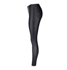 High Waist Faux Leather Jeans Fashion Women Bubble Butt PU Trousers PQTOP376
