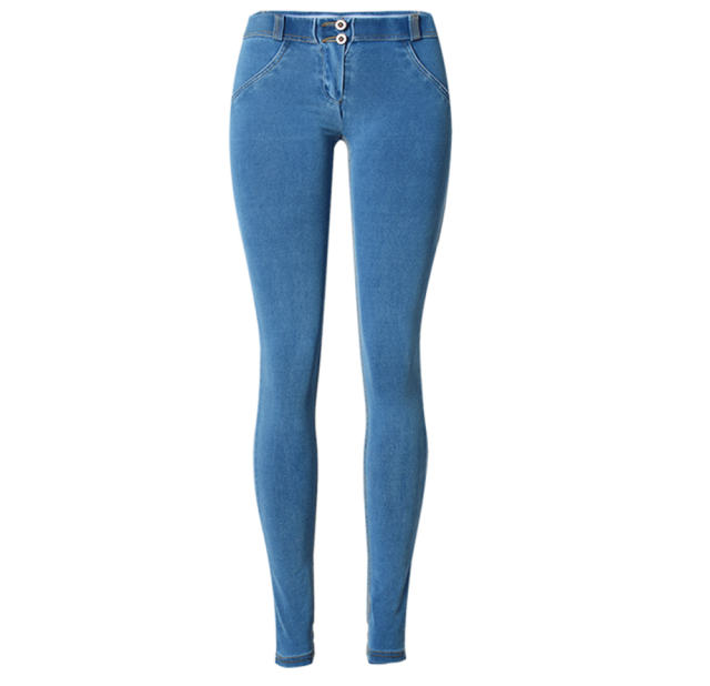 Fashion Bubble Butt Denim Trousers Women Sexy Low Waist Jeans PQTOP231