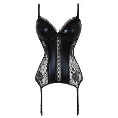 Plus Size Steampunk Mesh Bustiers Sexy Bustiers Gothic Corset Women PQ713