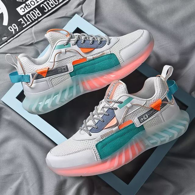 Wholesale Quality Breathable Sports Casual Shoes Men Custom Made Men Running Sneaker MX-2108