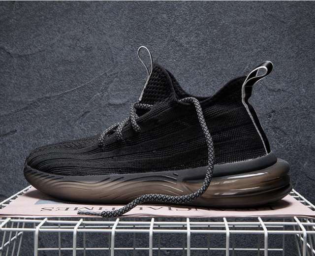 Hot Sale Wholesale fly weaving Men and Women Lightweight Sneakers Breathable Mesh Running popcorn sole Shoes MX-857E