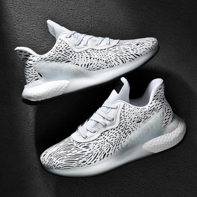 Wholesale Men Lightweight Sneakers Breathable Mesh Running popcorn sole Shoes MX-2801C Size 39-46