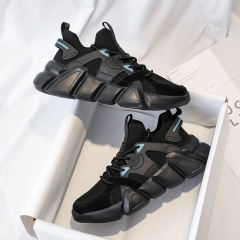 Wholesale Men Lightweight Knited Sneakers Breathable Soft Comfortabel Mesh Running Shoes WK-G82A