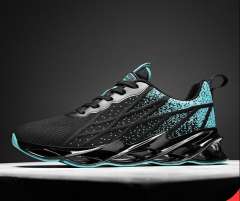 Wholesale Knited Men Lightweight  Sneakers Breathable Soft Comfortable Running Shoes WK-G33D size 39-46
