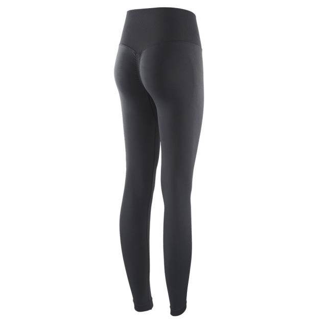 Yellow Bubble Butt Fitness Pants High Waist Tight Yoga Running Leggings PQBY001B