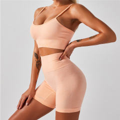 Rose Seamless Ourdoor Sportwear Sport Apparel Sexy Fitness Shorts PQYJ032G