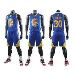 White Stephen Curry Basketball Team Jersey Warriors Basketball Outfit for Adult PQSC001A