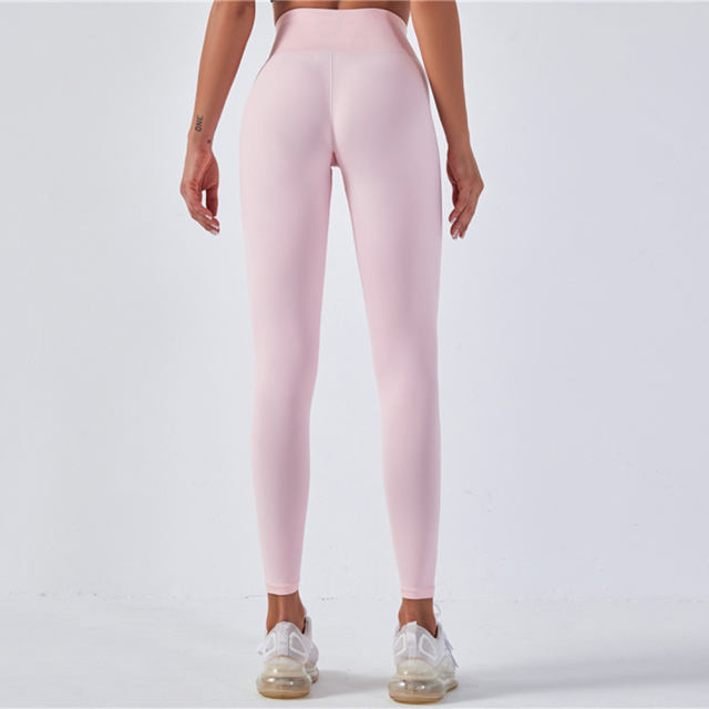 Green Bubble Butt Gym Pants High Waist Fitness Tights Yoga Leggings PQYJ003B
