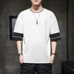 Black Summer T-shirt For Men Fashion Youth Casual T Shirts RL8159A
