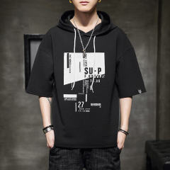 Yellow Summer Cotton T-shirt For Men Fashion Hoodies Casual T Shirts RL8155C